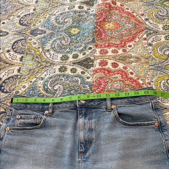 LOFT Light Blue Denim Mini Skirt - Picture 4 of 5